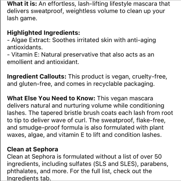 🔥 4/$20 TARTE Sea Surfer Curl Volumizing Mascara NWT - Picture 8 of 8